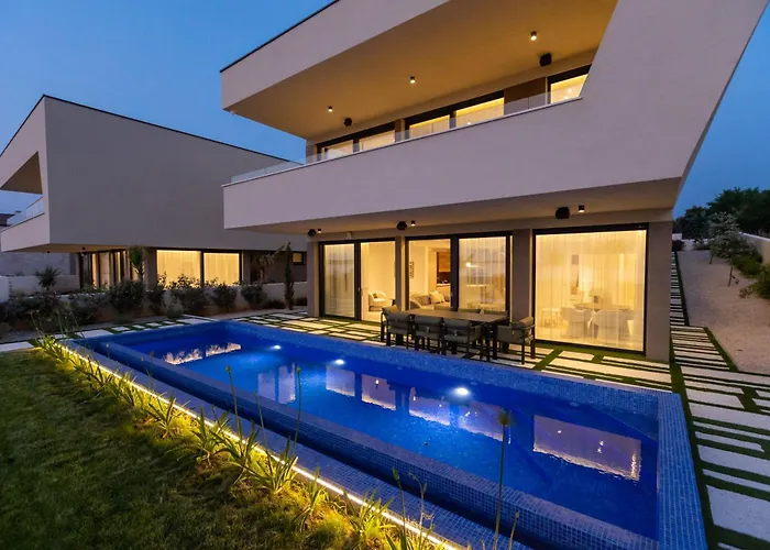 Villa Adria Seafront Luxury A Private Pool Zaton (Zadar)