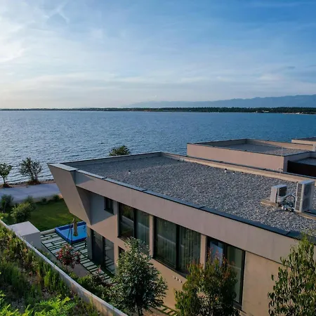 Vila Adria Seafront Luxury A Private Pool Zaton (Zadar)