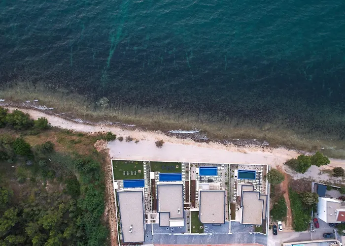 Adria Seafront Luxury A Private Pool Villa Zaton